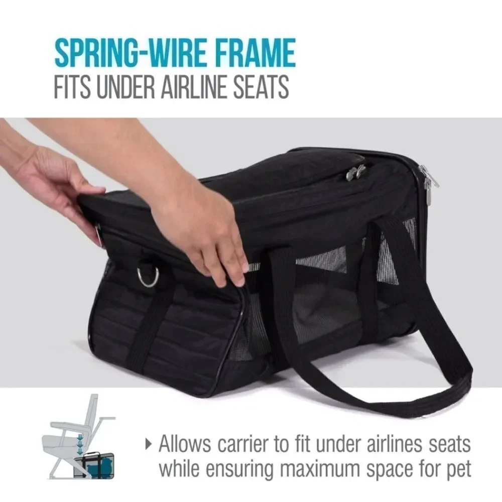 NWT - Sherpa Original Deluxe Pet Carrier - Medium